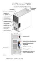 Dell Dimension E520 Gebruikershandleiding