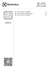 Electrolux EGS6414X Gebruiksaanwijzing