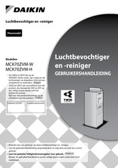 Daikin MCK70ZVM-H Gebruikershandleiding