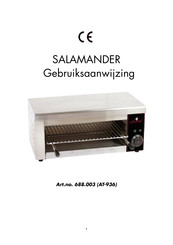 CaterChef 688.003 Gebruiksaanwijzing