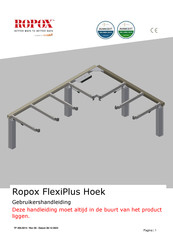 Ropox FlexiPlus Hoek Gebruikershandleiding