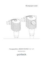 Grunbeck BOXER RX Gebruiksaanwijzing