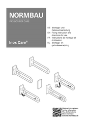 NORMBAU Inox Care 2050 284 Montage- En Gebruiksaanwijzing