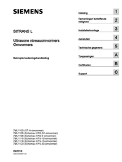 Siemens SITRANS L 7ML1123 Beknopte Bedieningshandleiding