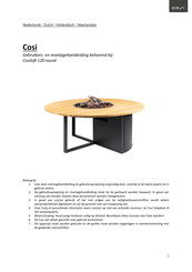 cosi Cosiloft 120 round Gebruikers- En Montagehandleiding
