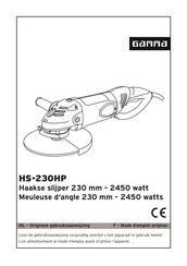 Gamma HS-230HP Originele Gebruiksaanwijzing