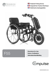 Sunrise Medical Empulse F55 Gebruikershandleiding