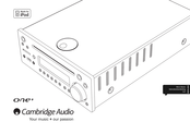 Cambridge Audio one+ Gebruikershandleiding