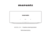 Marantz M1 Gebruiksaanwijzing