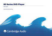 Cambridge Audio 89 Gebruikershandleiding