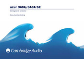 Cambridge Audio azur 340A Gebruikershandleiding