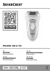 SilverCrest SED 3.7 G3 Gebruiksaanwijzing