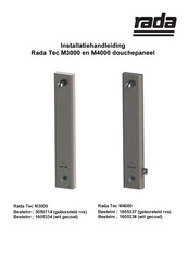 Rada 1605334 Installatiehandleiding