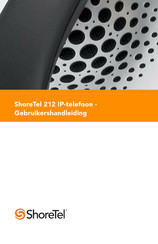 ShoreTel 212 Gebruikershandleiding