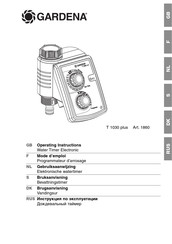 Gardena T 1030 plus Gebruiksaanwijzing