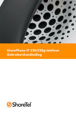 ShoreTel ShorePhone IP 230g Gebruikershandleiding