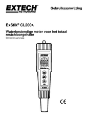 Extech Instruments ExStik CL200A Gebruiksaanwijzing