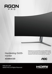 AOC AGON PRO AG456UCZD Handleiding