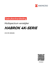 Hikmicro HABROK 4K Series Gebruikershandleiding