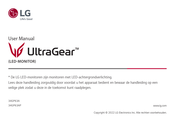 LG UltraGear 34GP63A Gebruikershandleiding