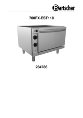 Bartscher 700FX-EST110 Gebruiksaanwijzing