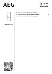 AEG OSC5S181ES Gebruiksaanwijzing