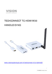 Vision TECHCONNECT TC-HDMIW30 Handleiding