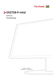 ViewSonic VS17801 Handleiding