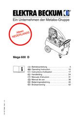 Elektra Beckum Mega 600 D Handleiding