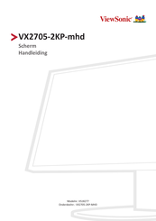 ViewSonic VX2705-2KP-MHD Handleiding