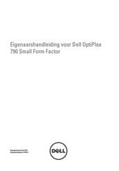 Dell OptiPlex 790 Small Form Factor Handleiding