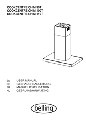 Belling COOKCENTRE CHIM 110T Gebruiksaanwijzing