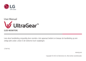 LG UltraGear 27GR75Q Gebruikershandleiding