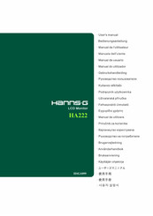 Hanns.G HSG1099 Gebruikershandleiding