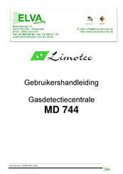 Limotec MD 744 Gebruikershandleiding