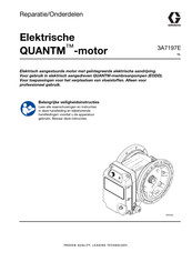 Graco QUANTM FF1 Bediening, Onderdelen, Reparatie