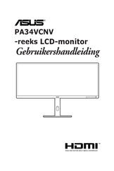 ASus PA34VCNV Series Gebruikershandleiding