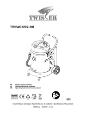 Twister TWVAC1202-60I Gebruiksaanwijzing