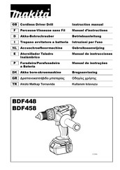 Makita BDF448 Gebruiksaanwijzing