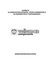 Velleman HAM841K Gebruikershandleiding