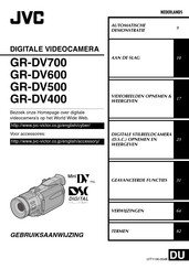 JVC GR-DV500 Gebruiksaanwijzing