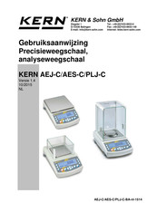 KERN AES 100-4C Gebruiksaanwijzing