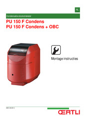 OERTLI PU 150 F Condens Montage-Instructies