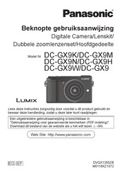 Panasonic Lumix DC-GX9W Beknopte Gebruiksaanwijzing