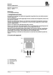 Berker RolloTec Bedienings- En Montagehandleiding