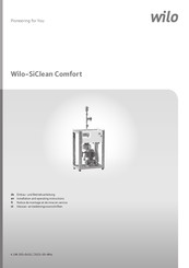 Wilo SiClean Comfort Inbouw- En Bedieningsvoorschriften