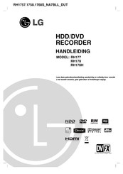 LG RH178 Handleiding