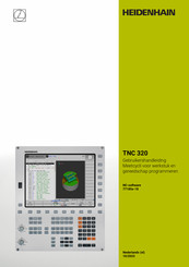 HEIDENHAIN TNC 320 Gebruikershandleiding