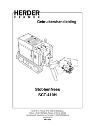 HERDER FERMEX SCT-410H Gebruikershandleiding