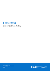 Dell G15 5525 Onderhoudshandleiding